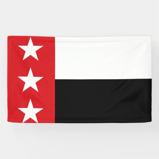 Flagge von Laredo (Texas) Banner (Horizontal)