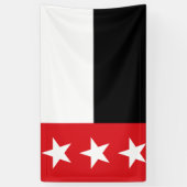 Flagge von Laredo (Texas) Banner (Vertikal)