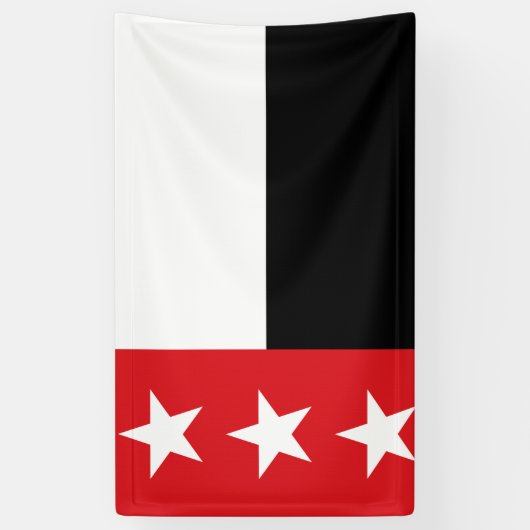 Flagge von Laredo (Texas) Banner (Vertikal)