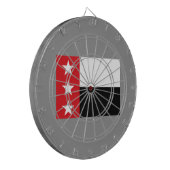 Flagge von Laredo (Texas) Dartscheibe (Vorderseite Links)