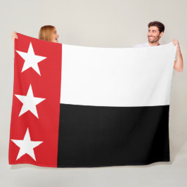 Flagge von Laredo (Texas) Fleecedecke