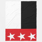 Flagge von Laredo (Texas) Fleecedecke (Vorderseite)