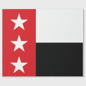Flagge von Laredo (Texas) Geschenkpapier (Flach)