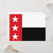 Flagge von Laredo (Texas) Karte (Vorderseite/Rückseite Beispiel)