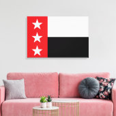 Flagge von Laredo (Texas) Leinwanddruck (Insitu (Wohnzimmer))