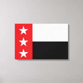 Flagge von Laredo (Texas) Leinwanddruck