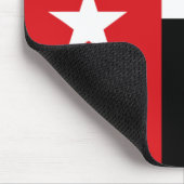 Flagge von Laredo (Texas) Mousepad (Ecke)