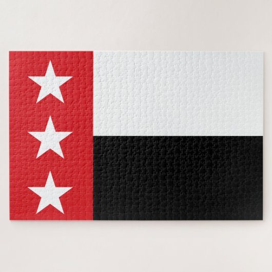 Flagge von Laredo (Texas) Puzzle (Horizontal)