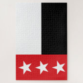 Flagge von Laredo (Texas) Puzzle (Vertikal)