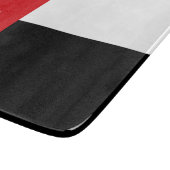 Flagge von Laredo (Texas) Schneidebrett (Ecke)