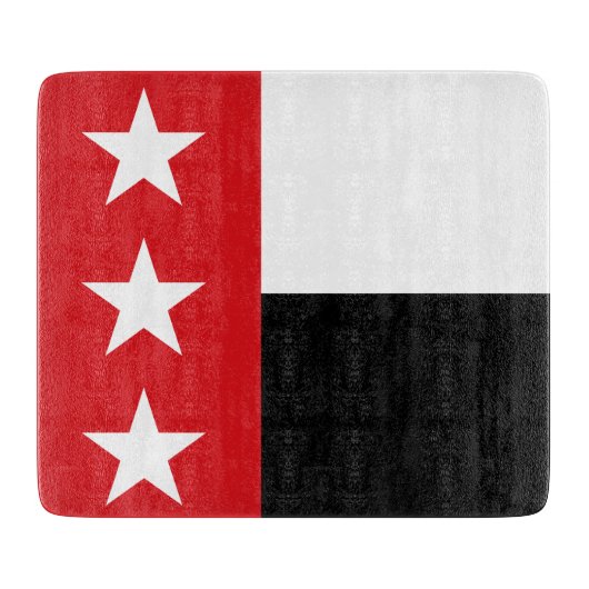 Flagge von Laredo (Texas) Schneidebrett (Vorderseite)