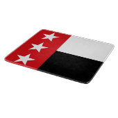 Flagge von Laredo (Texas) Schneidebrett (Ecke)