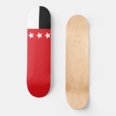 Flagge von Laredo (Texas) Skateboard (Vorderseite)