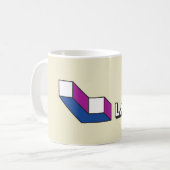 Flagge von Laval (Quebec, Kanada) Kaffeetasse (Vorderseite Links)
