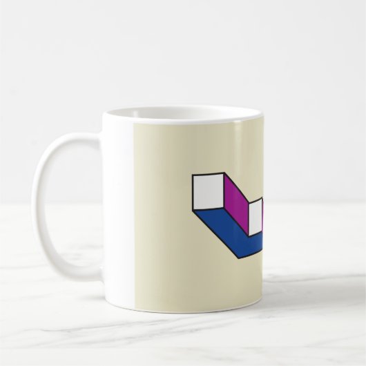 Flagge von Laval (Quebec, Kanada) Kaffeetasse (Links)