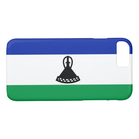 Flagge von Lesotho Case-Mate iPhone Hülle (Rückseite (Horizontal))
