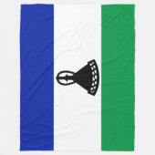 Flagge von Lesotho Fleecedecke (Vorderseite)