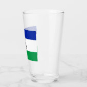 Flagge von Lesotho Glas (Links)