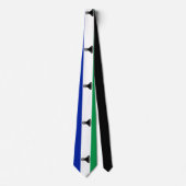 Flagge von Lesotho Krawatte (Vorderseite)