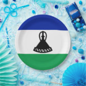 Flagge von Lesotho Pappteller (Party)