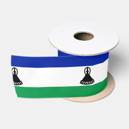 Flagge von Lesotho Satinband