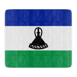 Flagge von Lesotho Schneidebrett