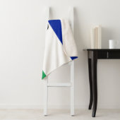 Flagge von Lesotho Sherpadecke (Beispiel)