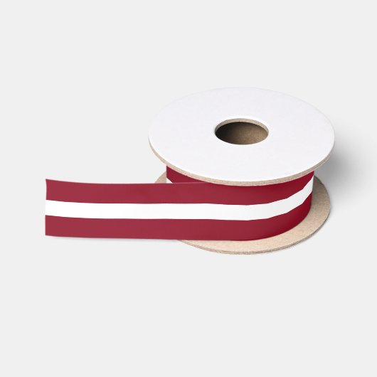 Flagge von Lettland Satinband (Spule)