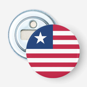 Flagge von Liberia Flaschenöffner