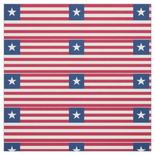 Flagge von Liberia Stoff