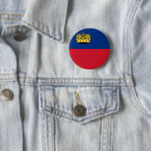 Flagge von Liechtenstein Button (Beispiel)