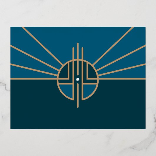 Flagge von Lincoln, Nebraska Folien Feiertagspostkarte (Vorderseite)