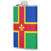 Flagge von Lincolnshire Flachmann (Links)