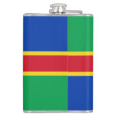 Flagge von Lincolnshire Flachmann (Rückseite)
