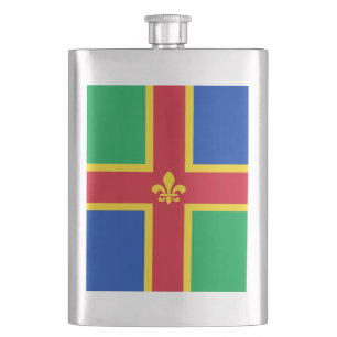 Flagge von Lincolnshire Flachmann