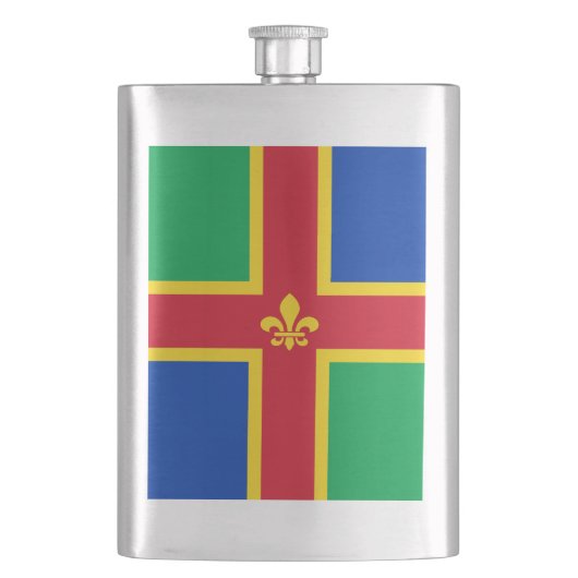 Flagge von Lincolnshire Flachmann (Vorderseite)