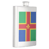 Flagge von Lincolnshire Flachmann (Rechts)