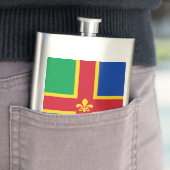 Flagge von Lincolnshire Flachmann (Beispiel)