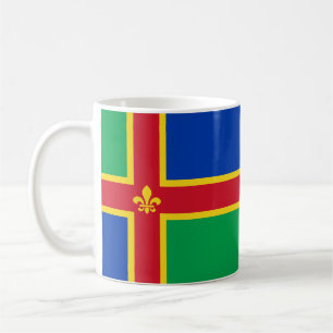 Flagge von Lincolnshire Kaffeetasse