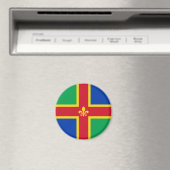 Flagge von Lincolnshire Magnet (In Situ (Geschirrspüler))