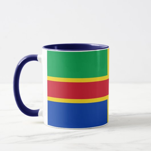 Flagge von Lincolnshire Tasse (Links)