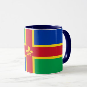 Flagge von Lincolnshire Tasse