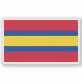 Flagge von Loja, Ecuador Aufkleber