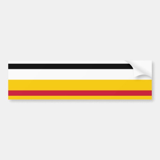 Flagge von Loon op Zand Autoaufkleber (Vorne)
