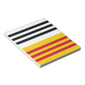 Flagge von Loon op Zand Notizblock (angewinkelt)