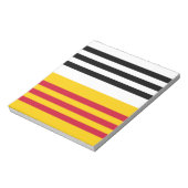 Flagge von Loon op Zand Notizblock (Rotiert)