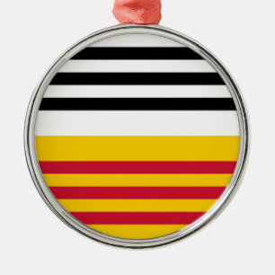 Flagge von Loon op Zand Ornament Aus Metall