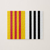 Flagge von Loon op Zand Puzzle (Horizontal)