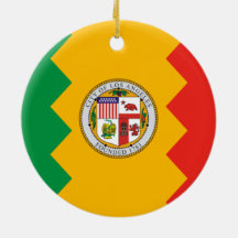 Flagge von Los Angeles (Kalifornien, USA)