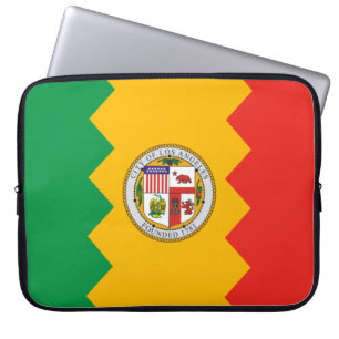 Flagge von Los Angeles (Kalifornien, USA) Laptopschutzhülle
